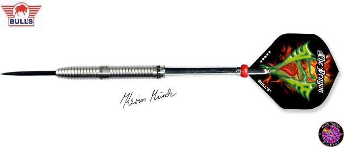 Stahl Darts Dartpfeil Set - Bulls Champions Kevin M�nch